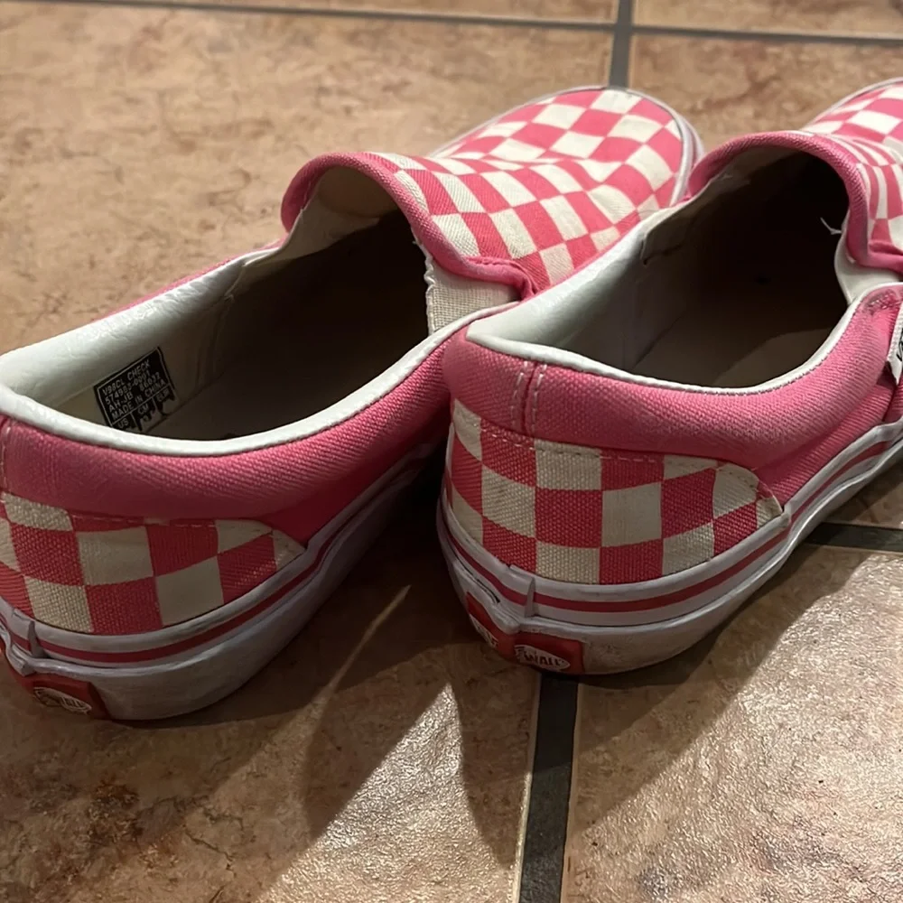 Pink checkered vans - Picture 3 of 4